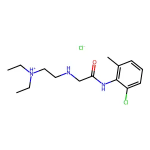 o-Acetotoluidide, 6'-chloro-2-(2-(diethylamino)ethyl)amino-, hydrochloride structure