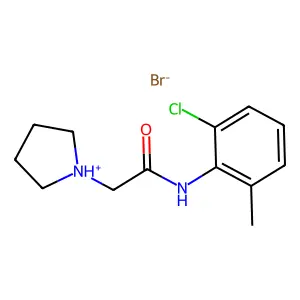 C13H17ClN2O.BrH structure