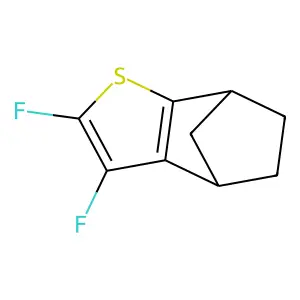 2,3-Difluoro-4,5,6,7-tetrahydro-4,7-methano-1-benzothiophene structure