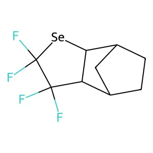2,2,3,3-Tetrafluorooctahydro-4,7-methano-1-benzoselenophene structure