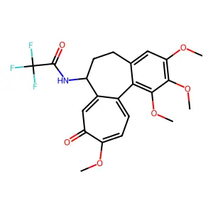 17,17,17-Trifluorocolchicine structure