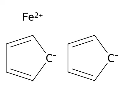 二茂铁 structure