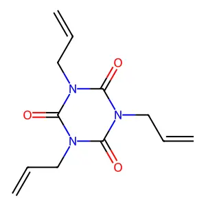 Triallyl isocyanurate structure