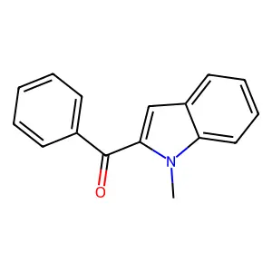 1-Methyl-2-benzoylindole structure