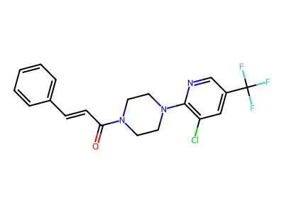 C19H17ClF3N3O structure