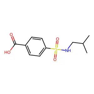 4-[(Isobutylamino)sulfonyl]benzoic acid structure
