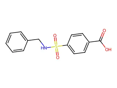 4-(benzylsulfamoyl)benzoic Acid structure