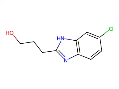 3-(5-Chloro-1H-Benzo[D]Imidazol-2-Yl)Propan-1-Ol structure