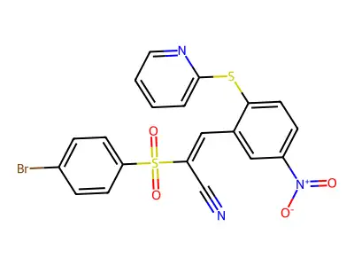 C20H12BrN3O4S2 structure