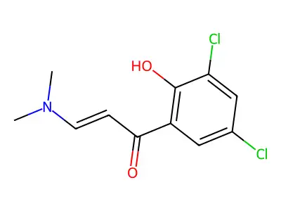 1-(3,5-Dichloro-2-hydroxyphenyl)-3-(dimethylamino)-2-propen-1-one structure