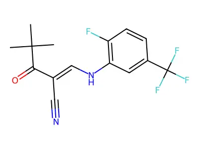 C15H14F4N2O structure
