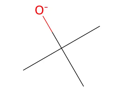 2-Methylpropan-2-olate structure