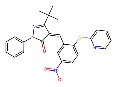 C25H22N4O3S structure