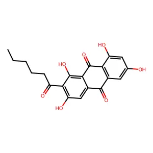 降散盘衣酸 structure