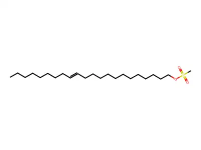 Methanesulfonic acid erucyl ester structure