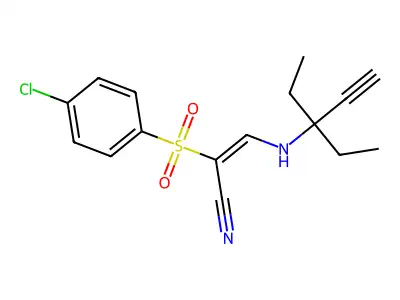 C16H17ClN2O2S structure
