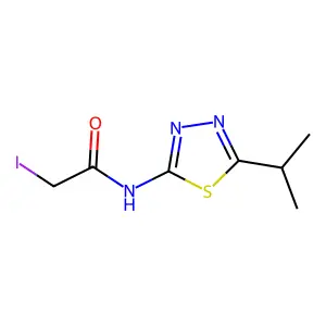 Urea, 1,1-bis(2-bromoethyl)-3-(1-naphthyl)- structure