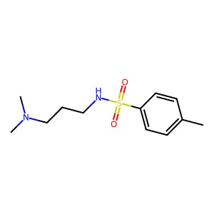 Benzenesulfonamide, N-(3-(dimethylamino)propyl)-4-methyl- structure