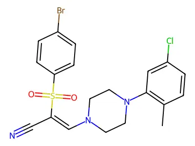 C20H19BrClN3O2S structure