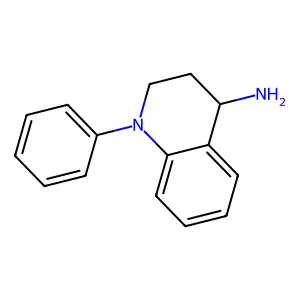 1-Phenyl-4-amino-1,2,3,4-tetrahydroquinoline structure