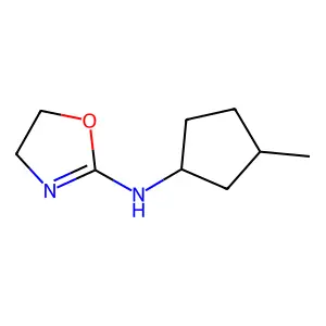 3-甲基-N-(2-噁唑啉-2-基)环戊胺 structure