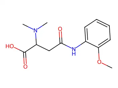 N4-(2-Methoxyphenyl)-N2,N2-dimethyl-L-asparagine structure
