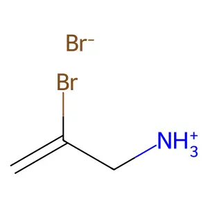 2-溴丙-2-烯-1-胺氢溴酸盐 structure