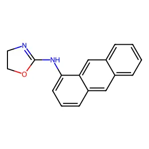 N-(2-噁唑啉-2-基)-1-蒽胺 structure