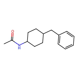 N-(4-苄基环己基)乙酰胺 structure