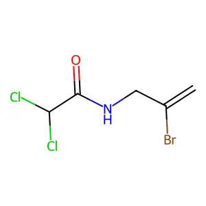 N-(2-Bromoprop-2-en-1-yl)-2,2-dichloroethanimidic acid structure