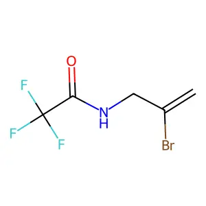 N-(2-溴烯丙基)-2,2,2-三氟乙酰胺 structure