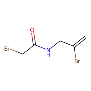 2-溴-N-(2-溴烯丙基)乙酰胺 structure