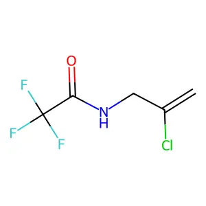 N-(2-氯烯丙基)三氟乙酰胺 structure