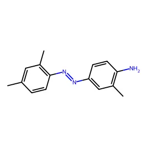 Benzenamine, 4-[2-(2,4-dimethylphenyl)diazenyl]-2-methyl- structure