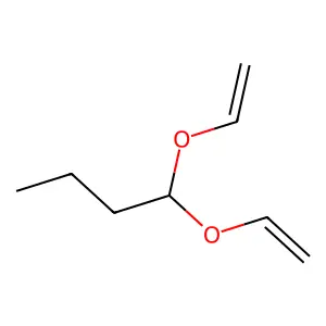 1,1-Bis(ethenyloxy)butane structure