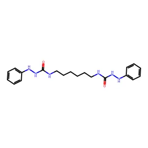 4,4'-Hexamethylenebis(1-phenylsemicarbazide) structure