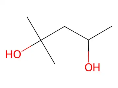 (4S)-2-Methyl-2,4-pentanediol structure