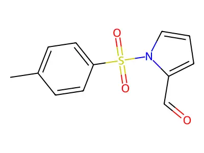 1-(p-Toluenesulfonyl)pyrrole-2-carboxaldehyde structure