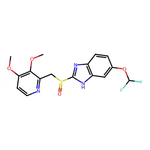 泮托拉唑 structure