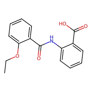 2-[(2-ethoxybenzoyl)amino]benzoic Acid structure