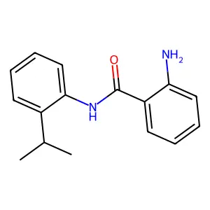 2-Amino-N-(2-isopropylphenyl)benzamide structure
