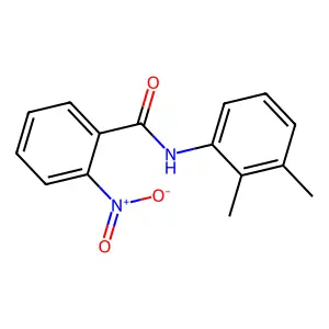N-(2,3-dimethylphenyl)-2-nitrobenzamide structure