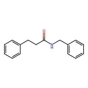 N-benzyl-3-phenylpropanamide structure