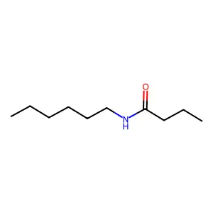 N-己基丁酰胺 structure