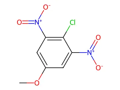 2-Chloro-5-methoxy-1,3-dinitro-benzene structure