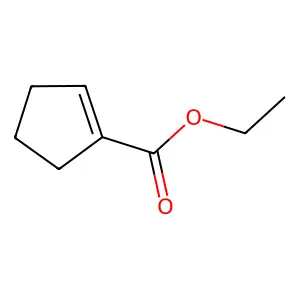Ethyl cyclopent-1-enecarboxylate structure