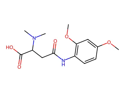 N4-(2,4-Dimethoxyphenyl)-N2,N2-dimethyl-L-asparagine structure
