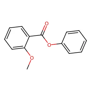 Phenyl 2-methoxybenzoate structure