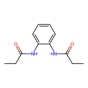N-[2-(propanoylamino)phenyl]propanamide structure