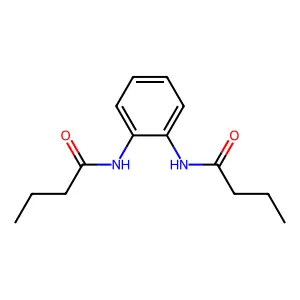 N-[2-(butanoylamino)phenyl]butanamide structure